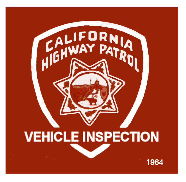 1964 California Inspection Sticker
